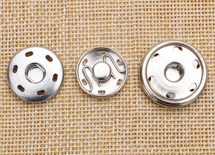 Fashion Custom Eco Friendly Round Shape Metal Sewing Brass Snap Button for Coat