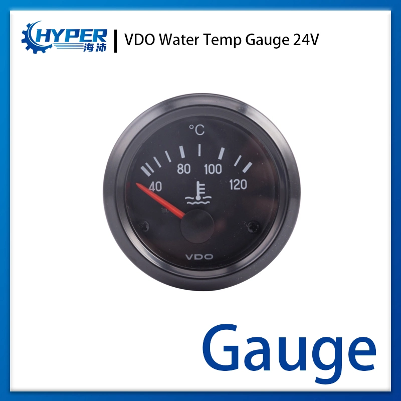 Generator Water Temperature Gauge for Engines - 40-120c Range 12V/24V