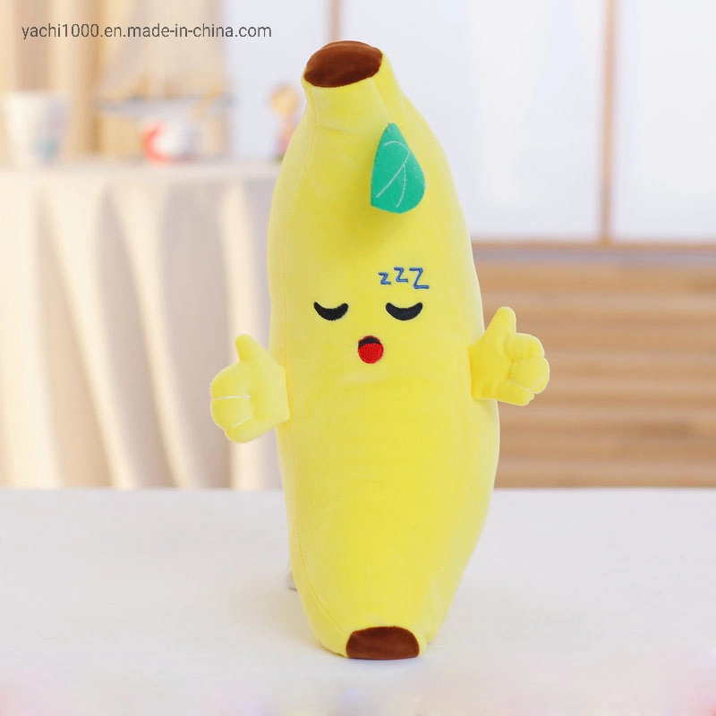 Promotional Gift Plush Fruits Emoji Banana Toy