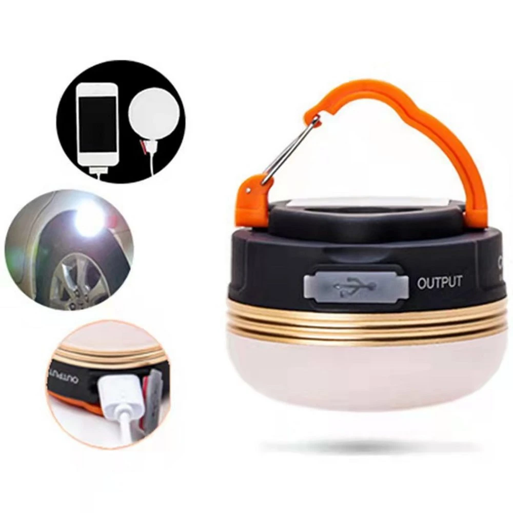 Rechargeable Waterproof Light Lamp Outdoor Mini Camping 3 Modes, Magnetic Closure Warm White Wyz18581