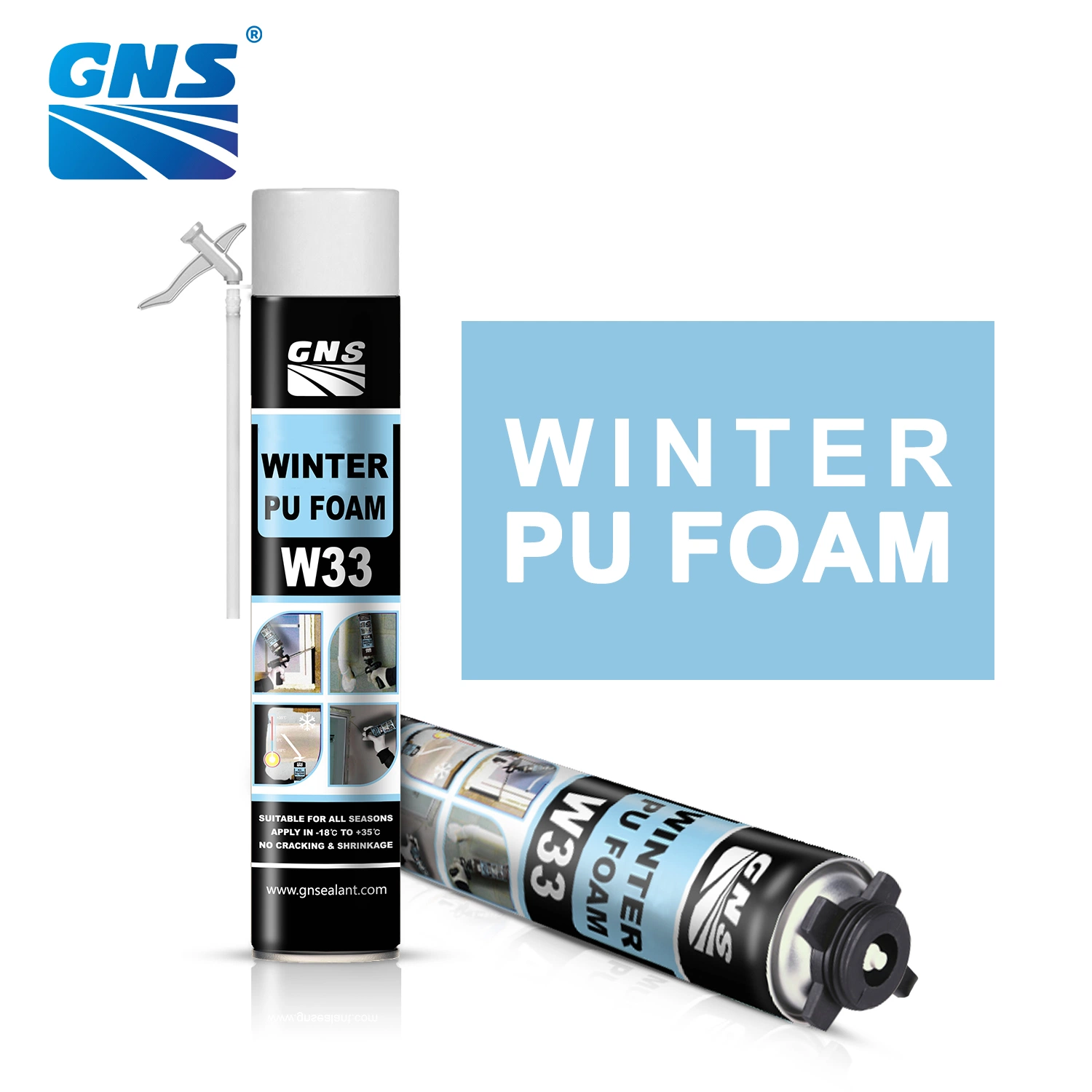 High quality/High cost performance  Low Temperature Gap Spray Polyurethane Foam Sealant for Filling and Sealing