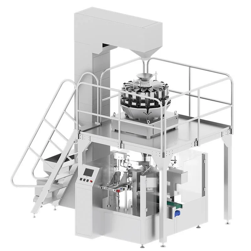 Embalagem automática alimentos sólidos cookie Biscuit Cracker frutas secas Embalagem de alimentos para animais Envase e selagem Máquina de sopro Máquina de moldagem