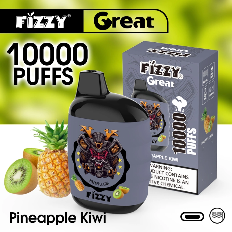 Fizzy Great 2023 Pop Big Smoke 10000 Puffs Disposable/Chargeable Electronic Cigarette Puff Plus Vape