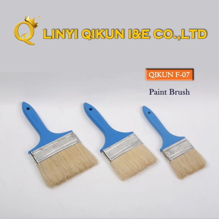 F-07 Hardware Decorate Paint Hand Tools Rubber Handle Synthetic Filaments Paint Brush