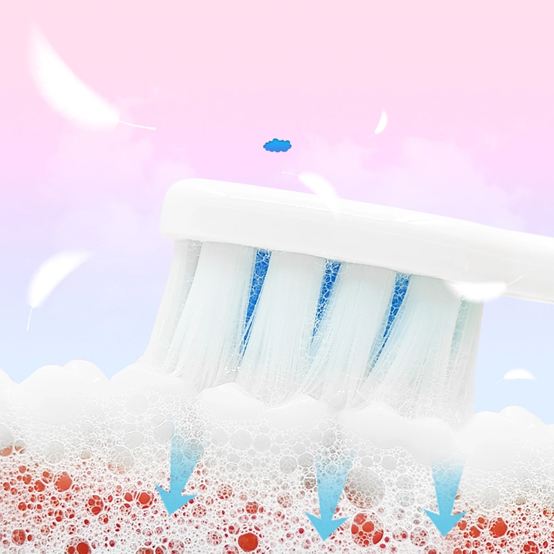 Brosse à dents New Design, manche confortable, livraison rapide, logo personnalisé, pour adulte