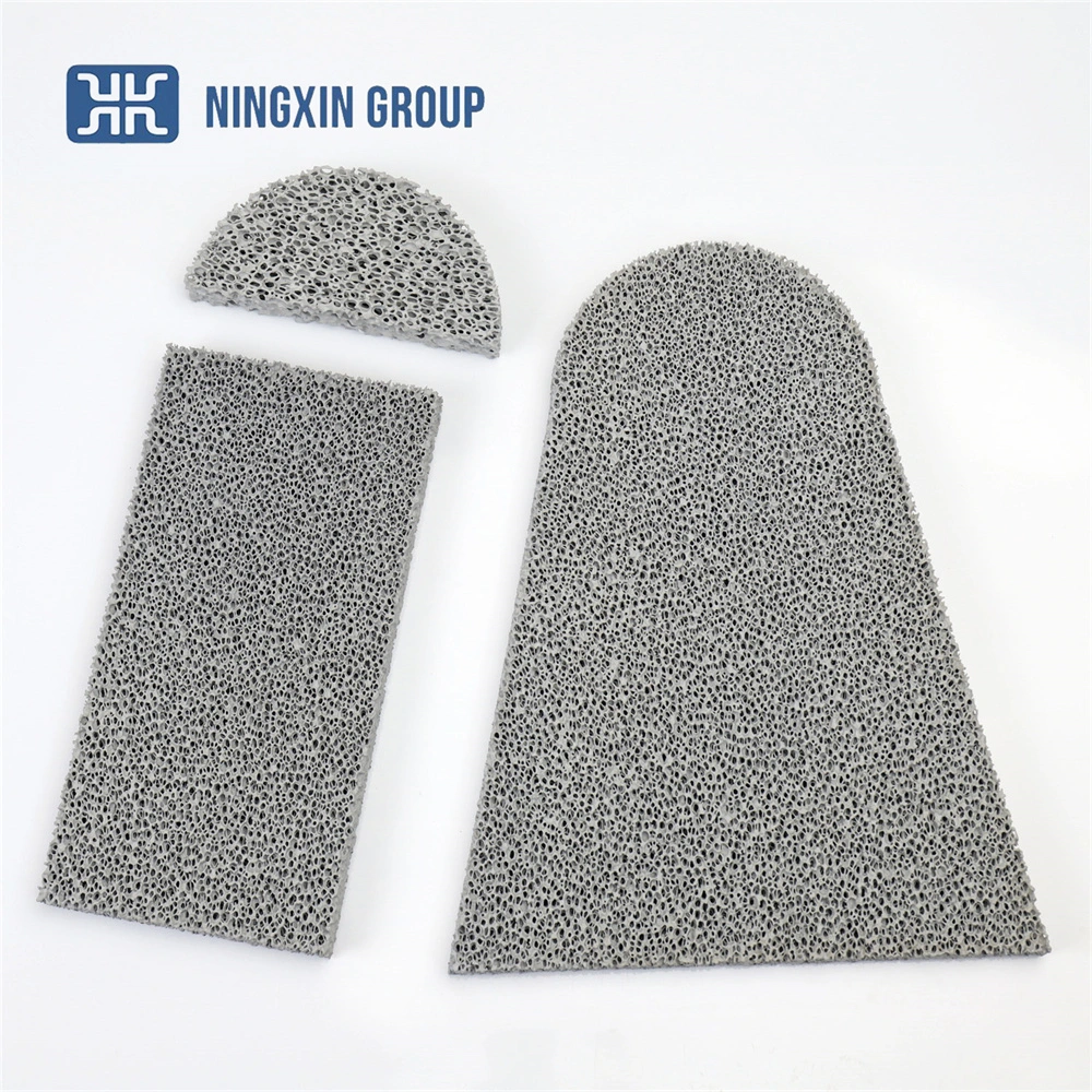 Silicon Carbide Sic Ceramic Foam Filter Foundry Alumina Zirconia Molten Metal Filtration