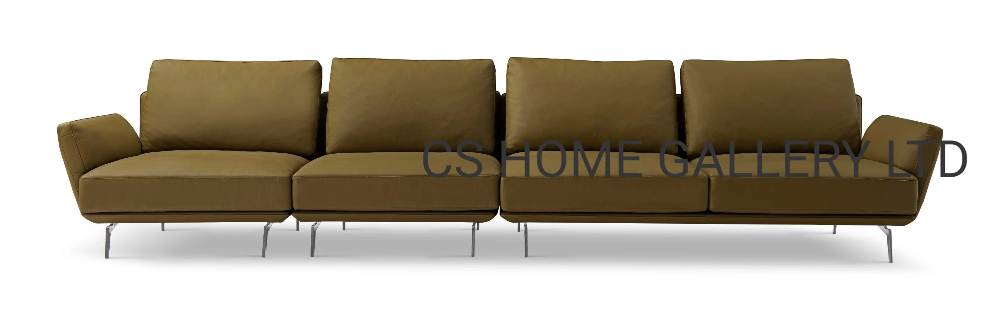 Single Armchair Living Room Bedroom Balcony Leisure Set Leather Sofa