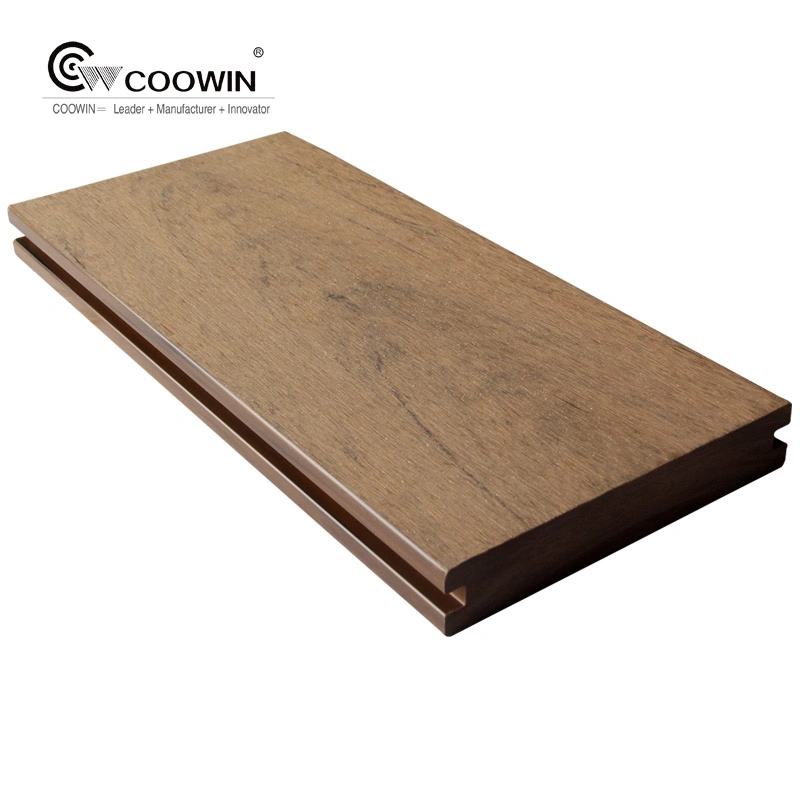 Weather Resistant 140*25 Water Proof Long Lasting Wood Plastic Deck Composite Decking Boards Flooring for Outdoor Patio