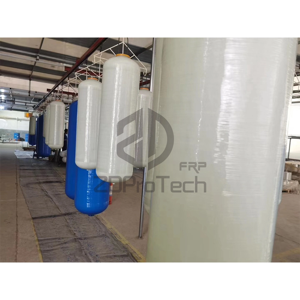 High Pressure Vessel Water Filter 6079 Model with 6" Top and Bottom Opening