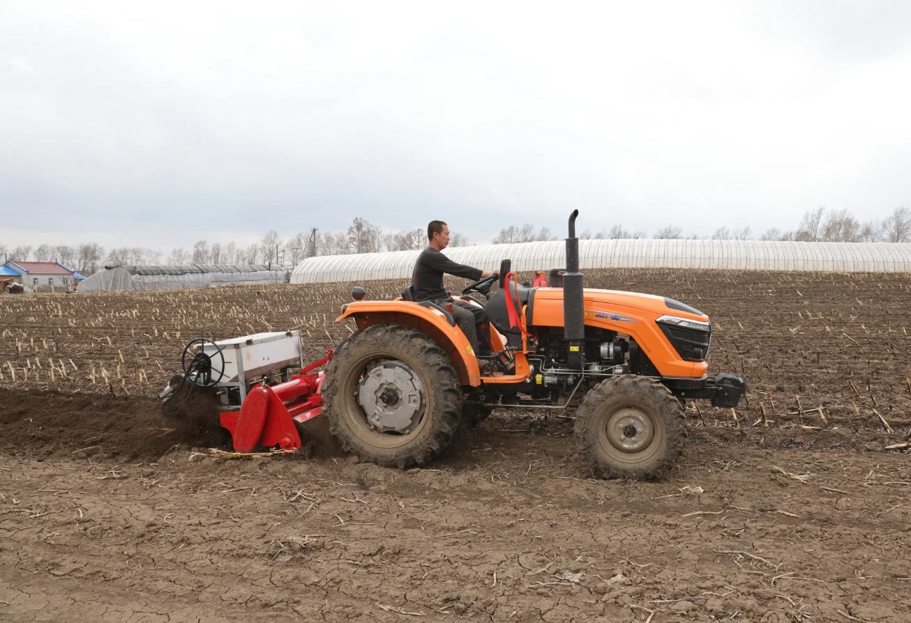 China Ensign Manufacturer Farm Machine 50HP with Canopy