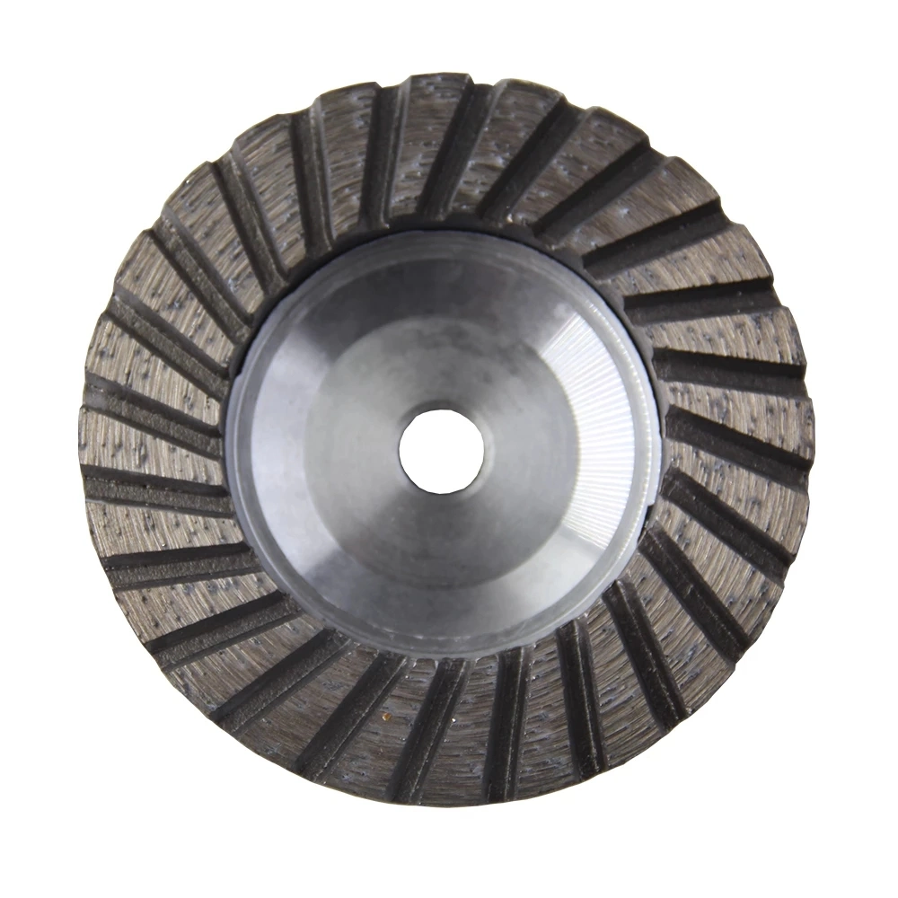 4" 100mm Diamond Turbo Grinding Cup Wheel Grit #30 #40 Aluminum Base Abrasive Tool for Concrete Granite Thread M14