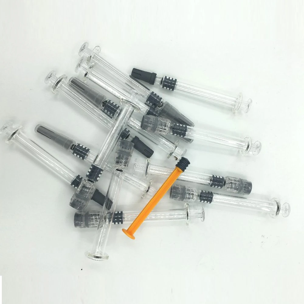 1ml Long Standard 2.25ml 3ml 5ml Borosilicate Prefilled Glass Syringe