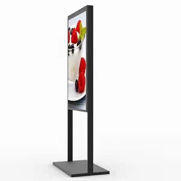 49 Inch Floor Standing High Brightness Media Player 2K/4K Resolution Big Screen Indoor Digital Signage LCD Monitor Window Display