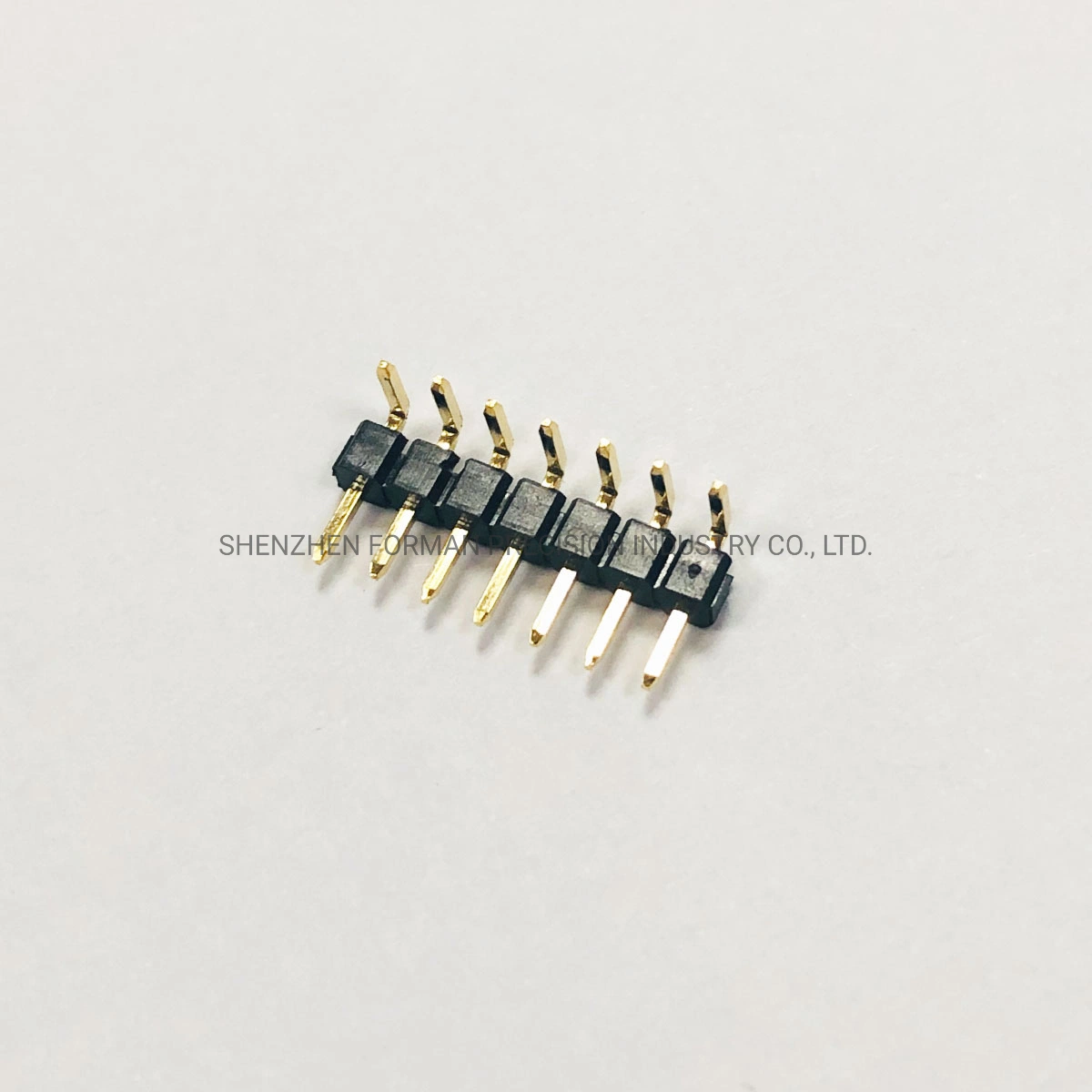 7 Pins X2.54 Male Terminal Gold Plating Pin Header PCB Electric Component