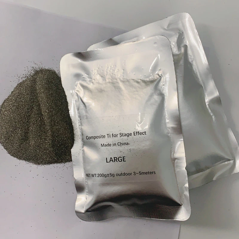 USA Stock Titanium MSDS Composite Ti Powder for DMX Sparkular Machine