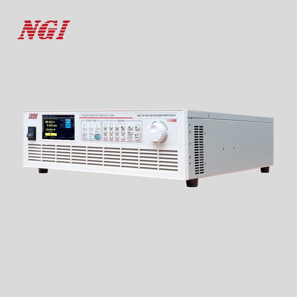 N6112 Ngi carga electrónica multicanal programable con interfaz RS485 de LAN