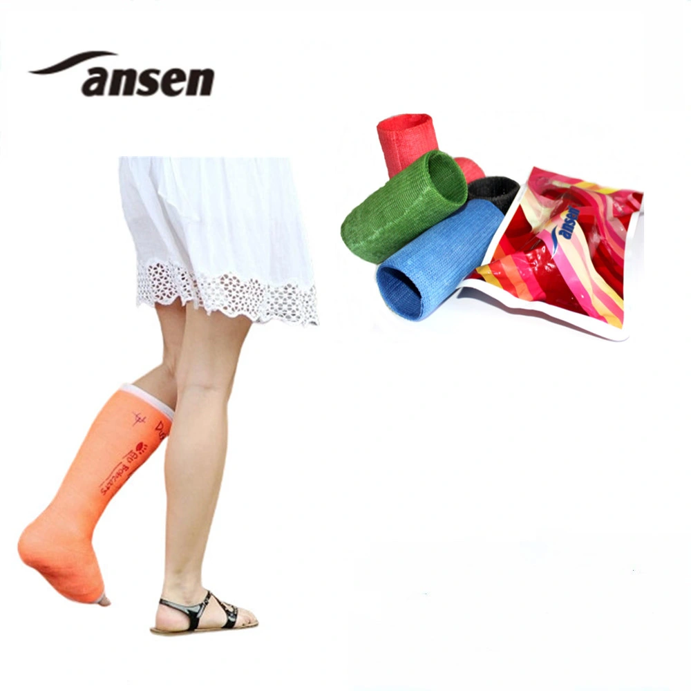 Orthopaedic Rehabilitation Fracture Use Fiberglass Casting Tape Fast Moving Hospital Consumer Products for Clinic and Hospital Use