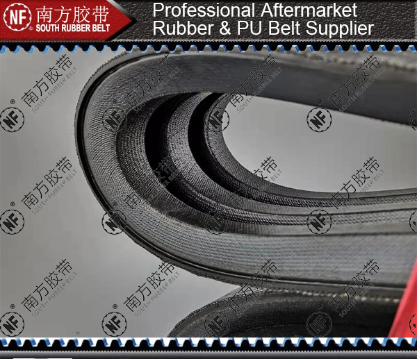 Wrapped Banded (Ribbed) V Belt for Industrial or Agricultural Machines Power Transmission