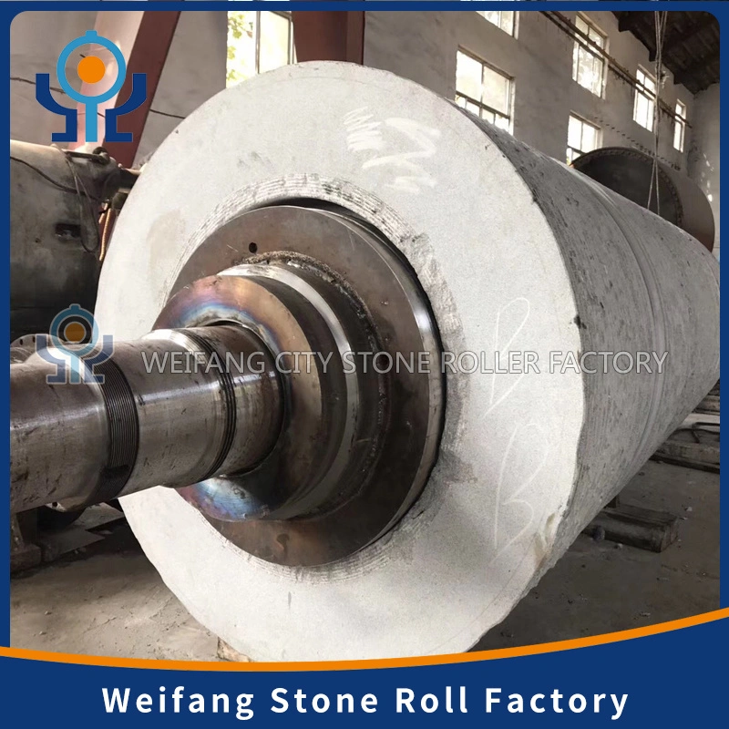 Paper Mill Couch Suction Roll Spool Pope Reel Wire Guide Jumbo Drill Paper Making Machine Roll