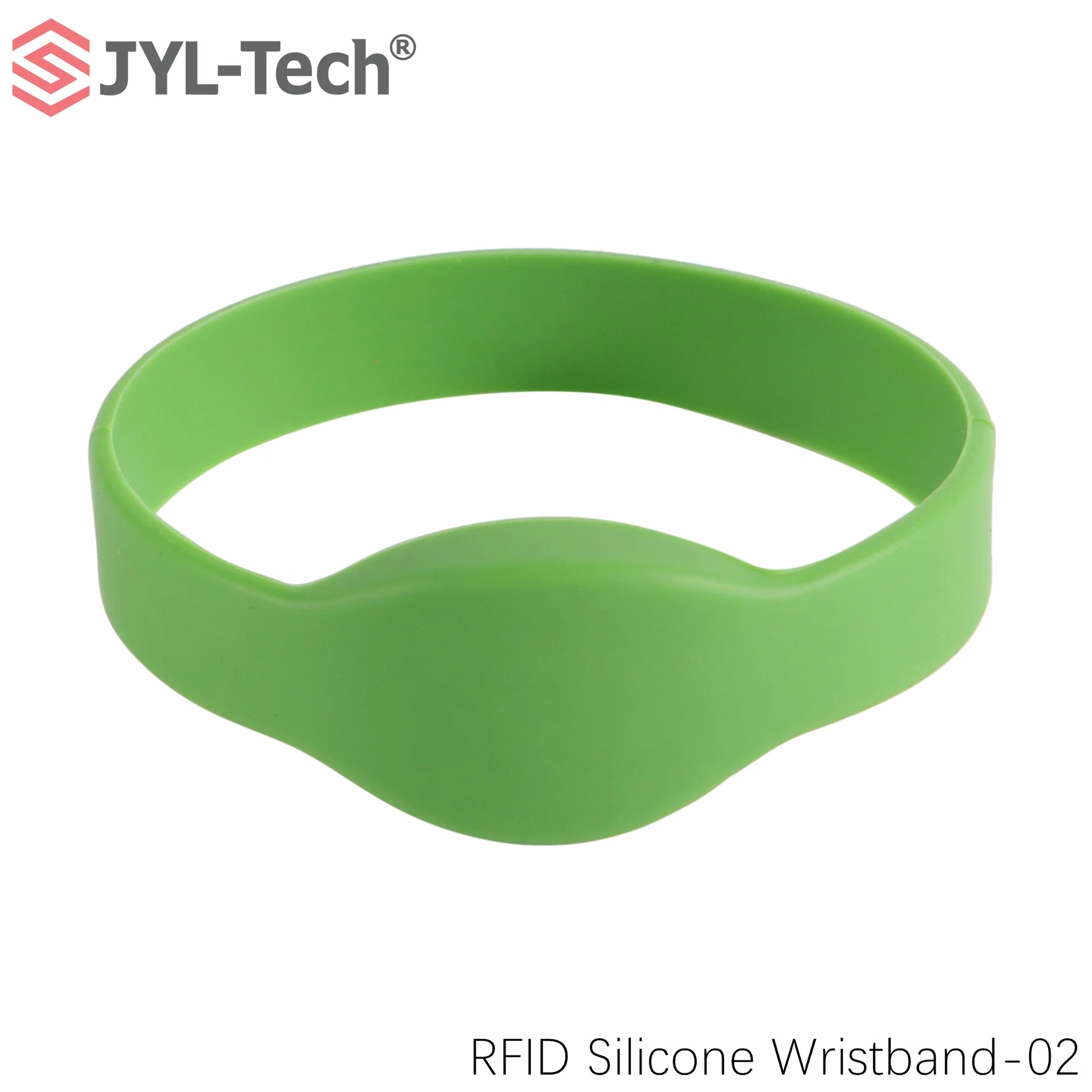 طباعة الشعار معصم Silicone Soft Payment NFC Bracelet RFID النطاق