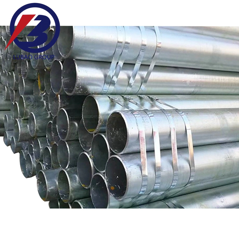 Tube de Gi de haute qualité La norme ASTM A53/soudé de soudage Pre-Galvanized Grade A/B/ galvanisé à chaud Gi/GL Prix du tuyau de ronde