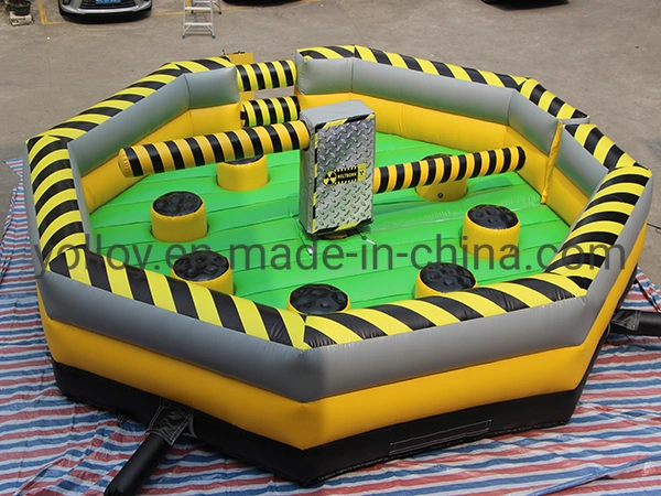 Outdoor Interactive Inflatable Wipeout Sports Game