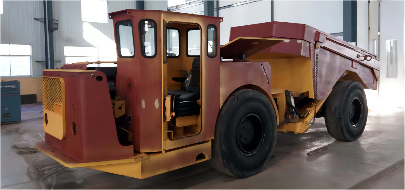 Caminhão Basculante de mineração subterrânea com equipamentos de mineração de 12 ton de Capacidade