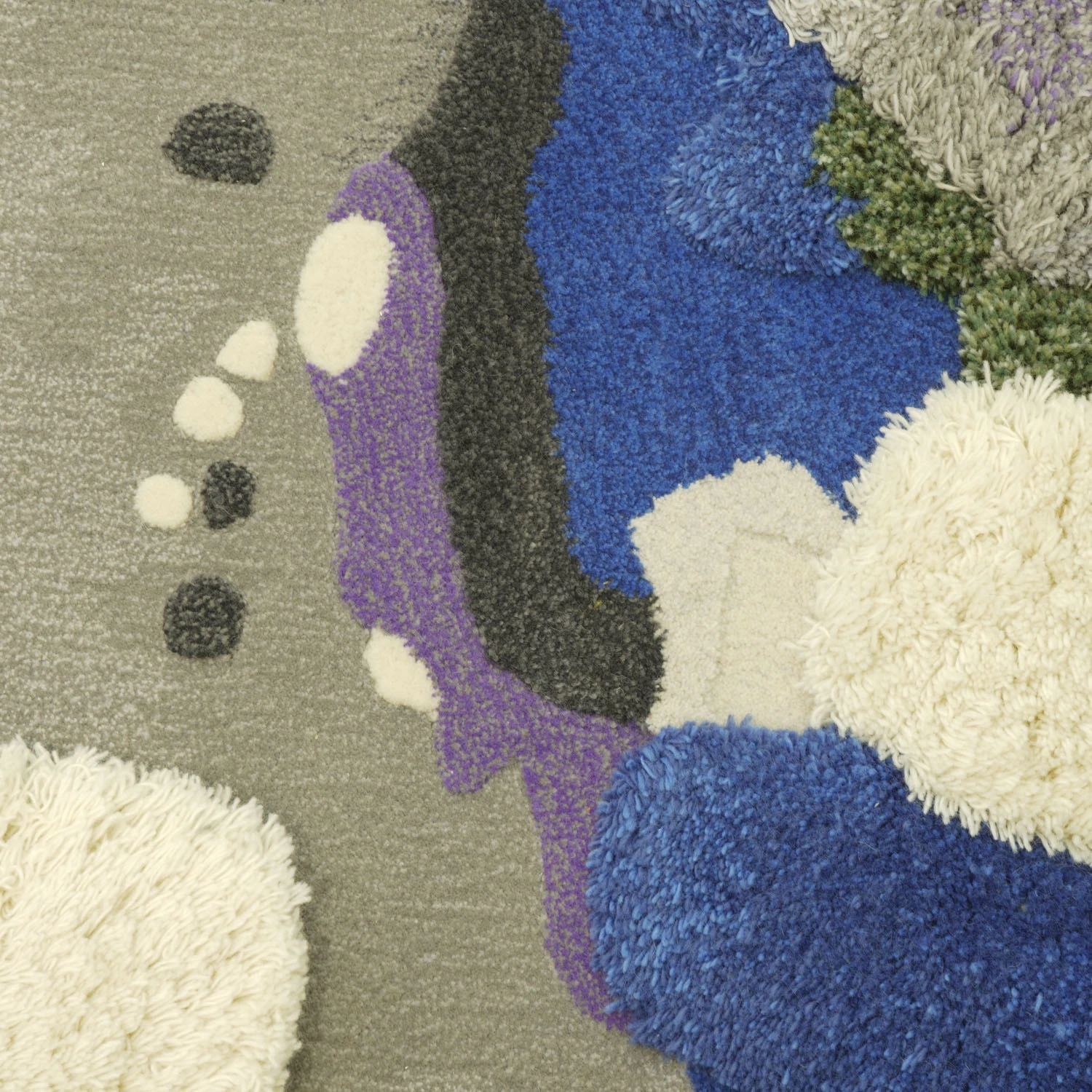 Kids Room Rugs Floor Carpets Purple Shaggy Carpet Grass