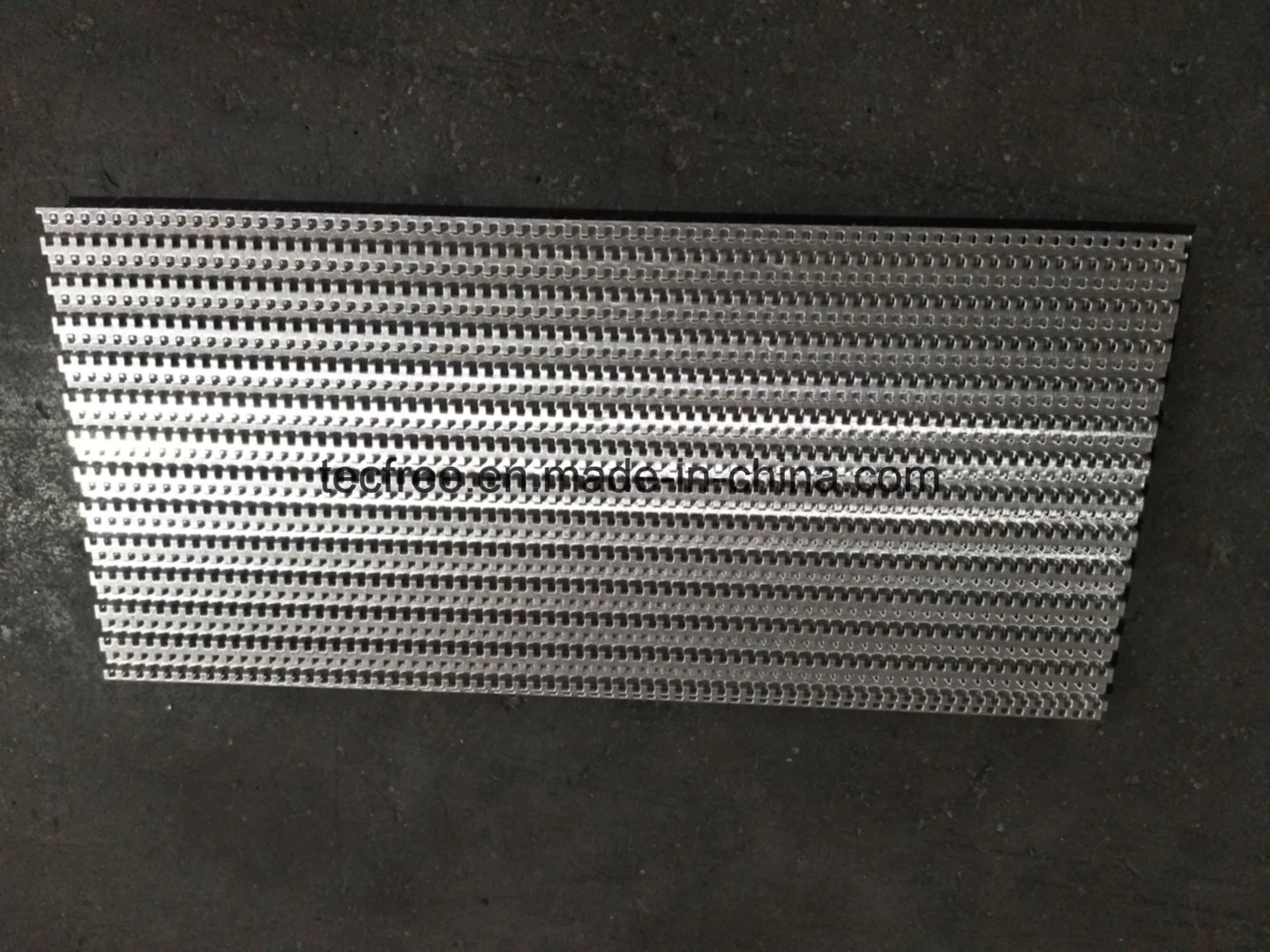 Stainless Heat Exchanger Serrated Fin