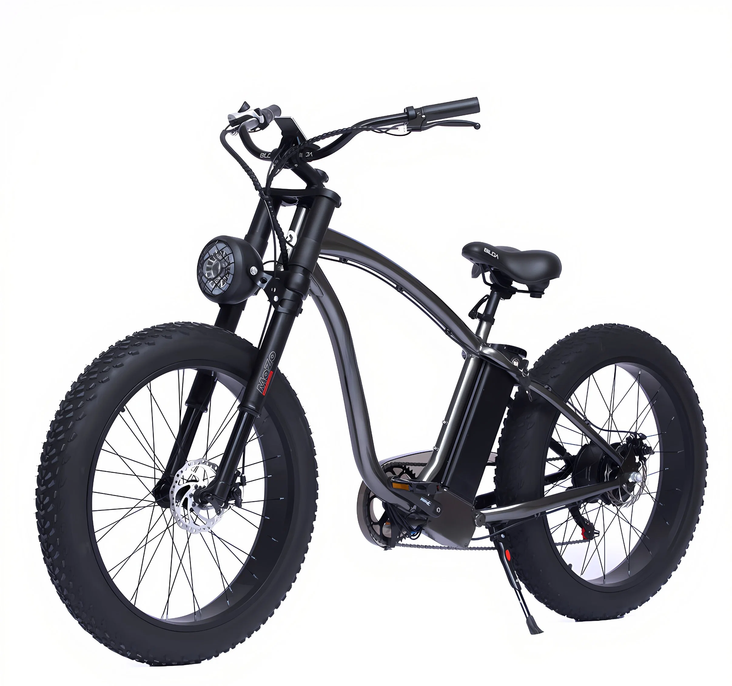 48V 500W 750W Power China Cheap Full Suspension Retro Vintage E Bike Ebike Dirt Mountain Fat Tire Bicycle Electric Bike