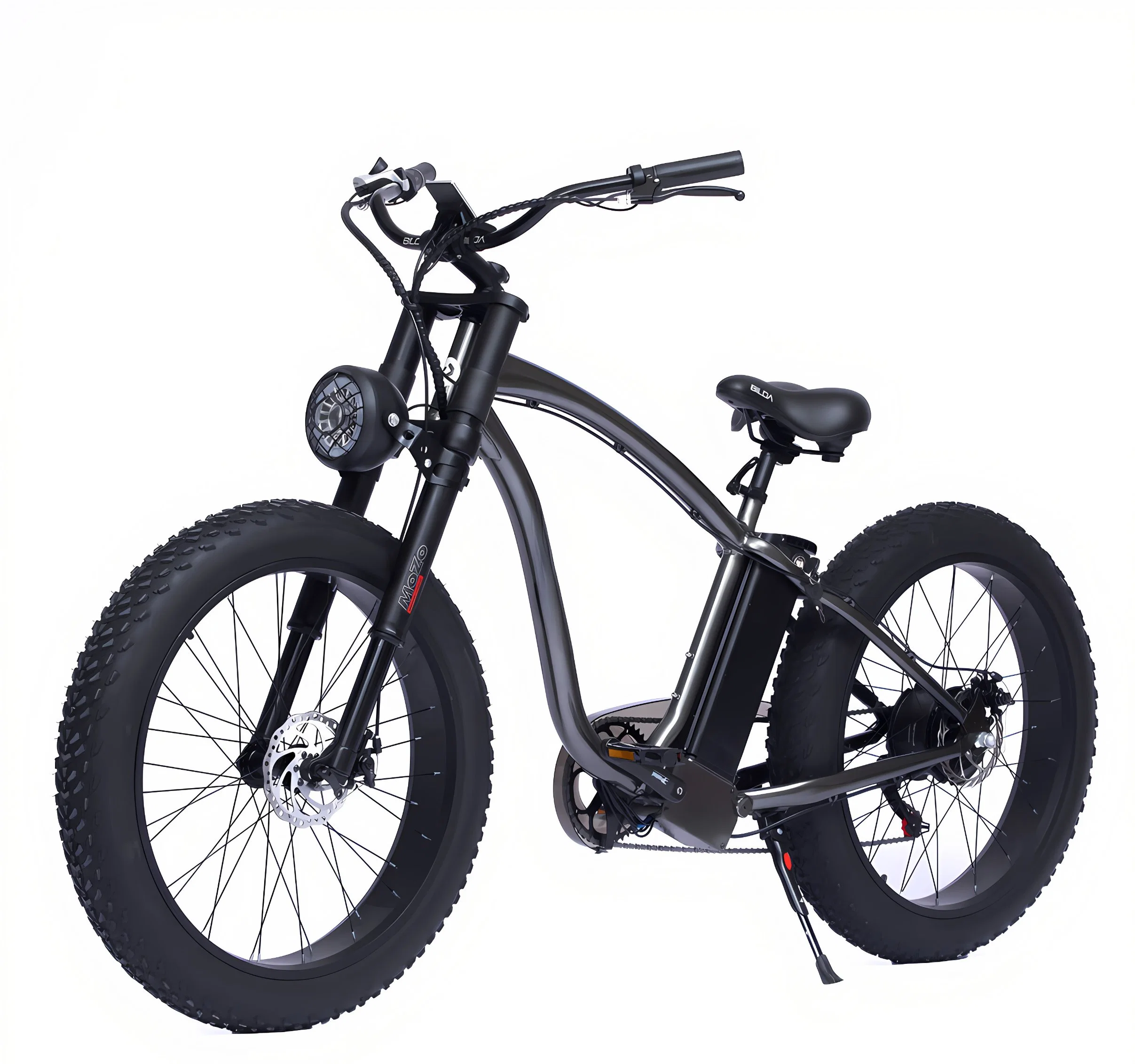 48V 500W 750W Power China Günstige Full Suspension Retro Vintage E Bike eBike Dirt Mountain Fat Tire Fahrrad Elektro-Fahrrad