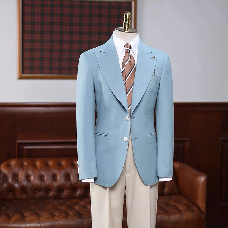 Mtm Made-to-Measure Men Wedding Suit Custom Suits Handmade Wool Suit Bespoke Mens Suits