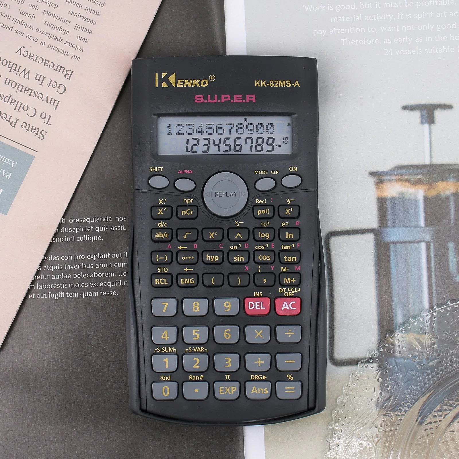 Smart Calculator para el examen de estudiante Intelligent Caculating Machine Scientific Calculator