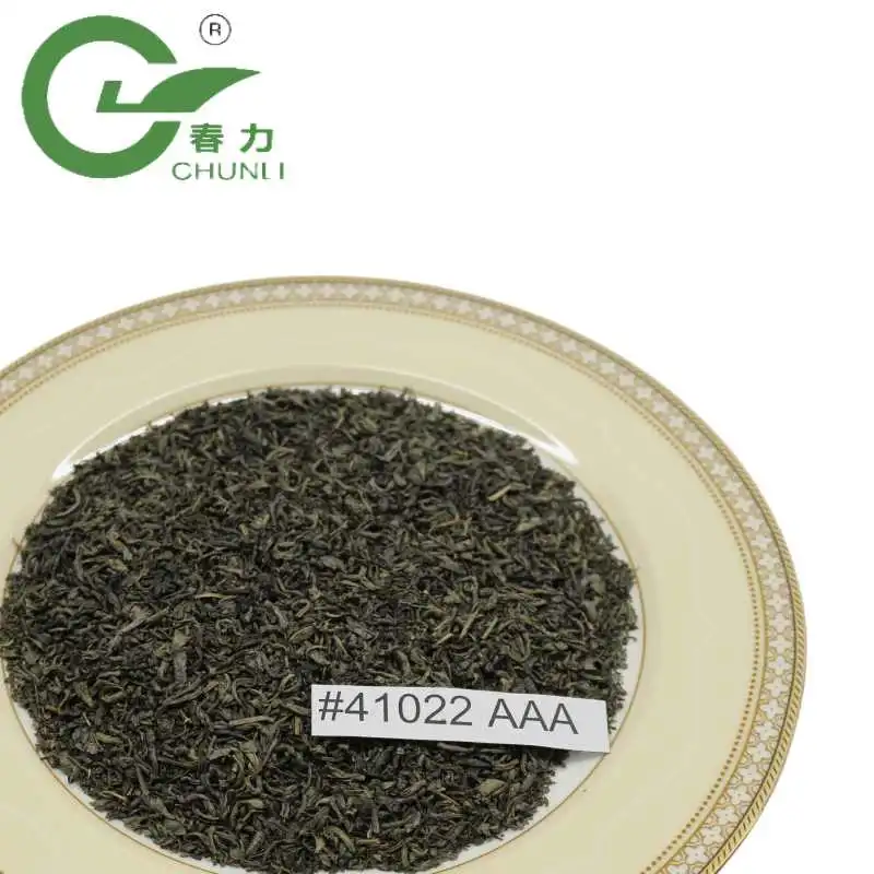 Chunmee Tea Te Verde 41022AAA de alta calidad para Malí Senegal Mauritania