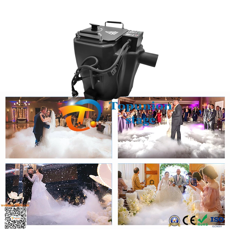 3500W Dry Ice Stage Machine Wedding Event Celebration Special Effects Props