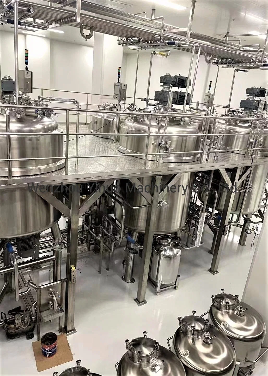 Soft (Hard) Capsule Pharmaceutical Industry Stainless Steel Dissolve Processing Equipment with Agitator Mixer