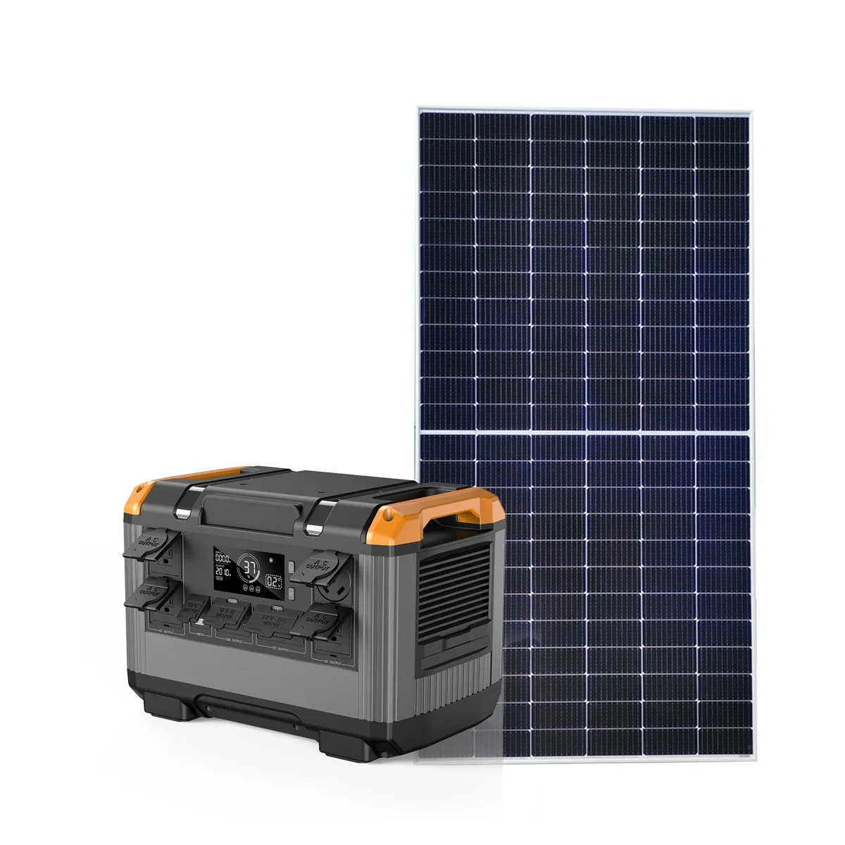 Sistema de Energia solar Kit para exteriores Off Grid gerador Solar com Conjunto de painéis completo Big Solar Generator