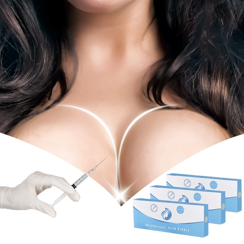 Breast Enlargement Filler Cross-Linked Ha Filler Enhance Chest Breast Pump Hyaluronic Acid Injectable Dermal Filler for Breast Enlarge