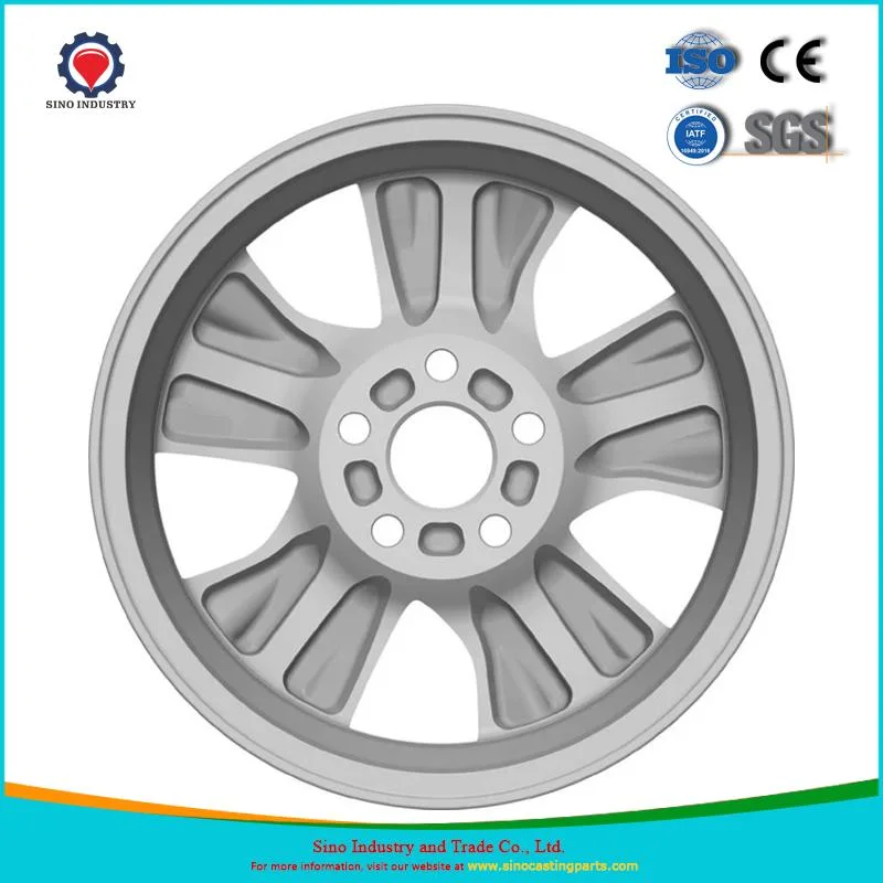 China Core Fonudry Manufacturer Aluminum Magnesium Zinc Steel Alloy Precision Casting Vehicle Wheel Parts/Components/Accessories Cusomized Wheel Hub