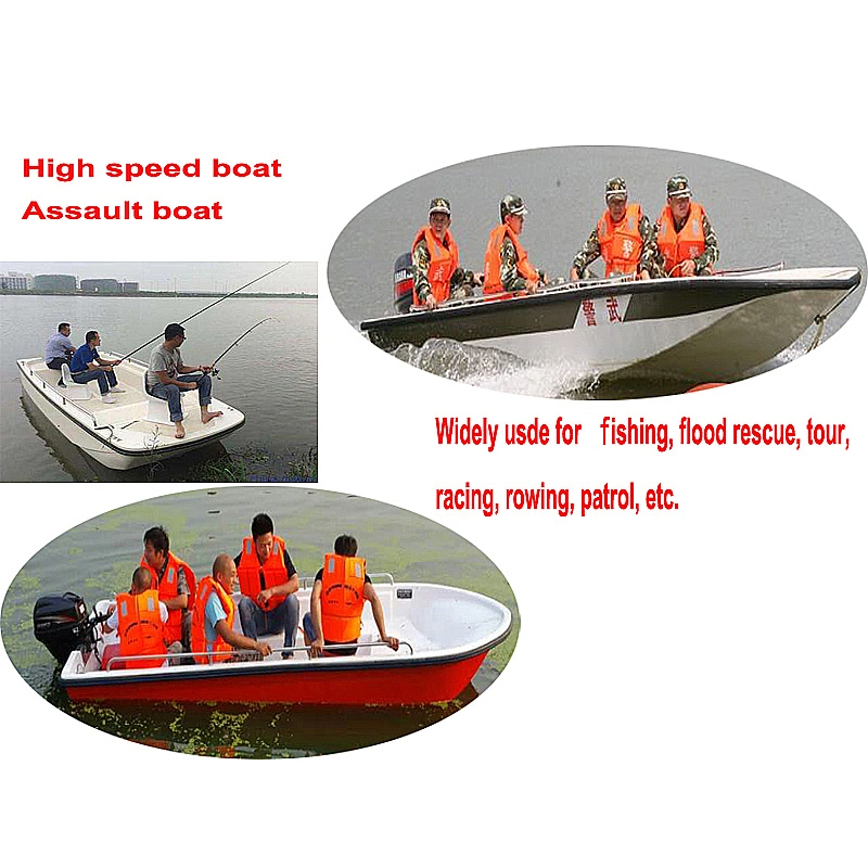 Fiberglass Open Boats for Rescue Racing Water Sport