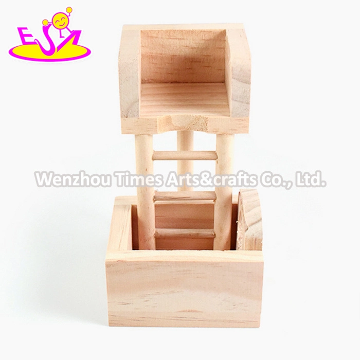 Novos Produtos Piscina Funny pequenos animais de estimação de madeira brinquedo rastejante escada W06f027
