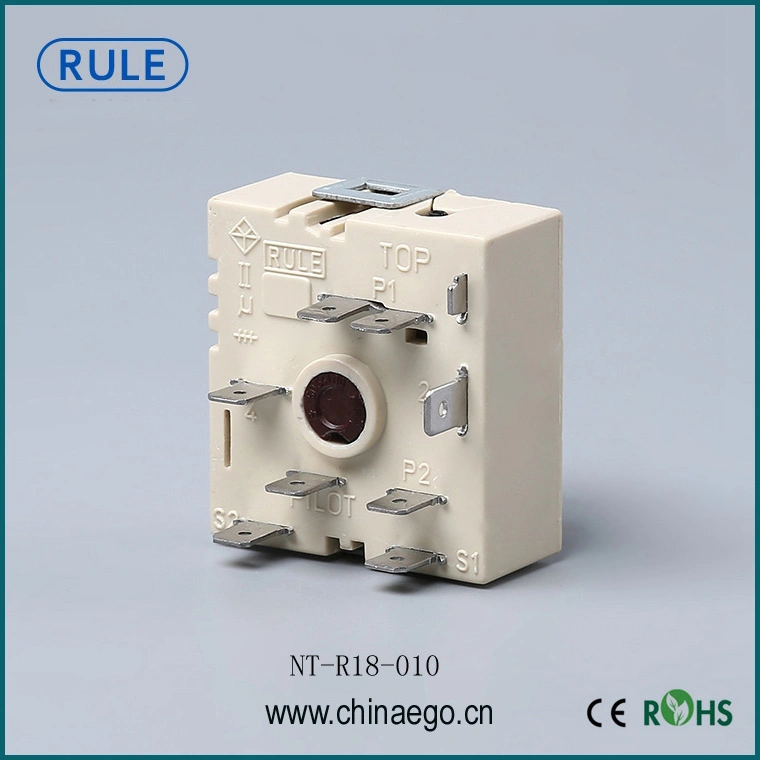 Energy Regulator Nt-R18 Series Infinite Switch with Rated Voltage 250V/110V and Rated Current16A Oven Infinite Switch Energy Switch