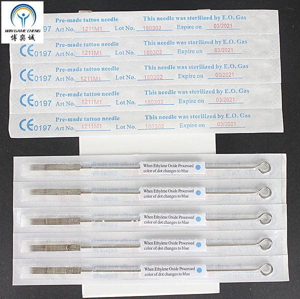 Sterilized Disposable Pre-Made Tattoo Needle (1209M1T) Traditional Tattoo Needle