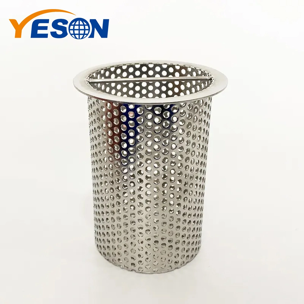 Metall Titan Perforated Wire Mesh Filter für Industrie