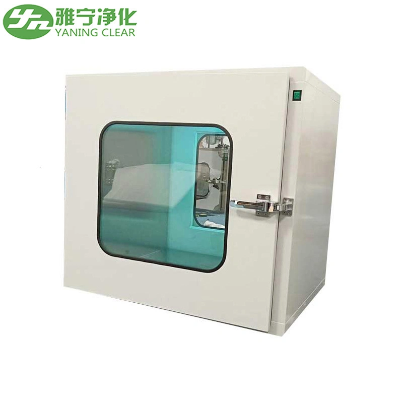 Yaning Hot Sale Pass Box with Air Shower Stainless Steel Dynamic Pass Box