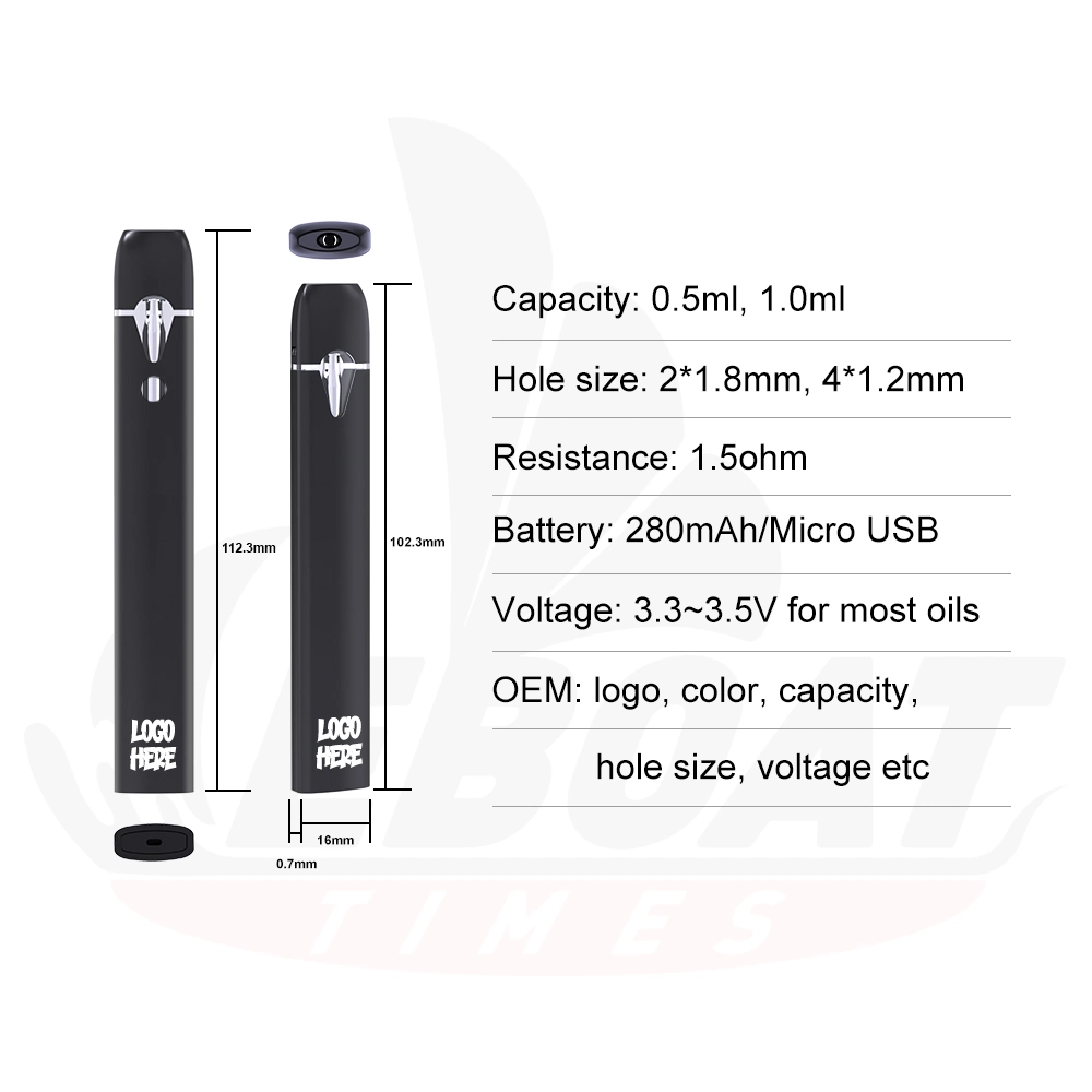 Wholesale/Supplier Vape Pen Th-C Ceramic Coil Thick Oil Disposable/Chargeables for CB-D