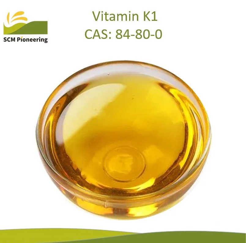 Top Purity Cosmetic Grade Raw Material Vitamin K1 Oil CAS: 84-80-0