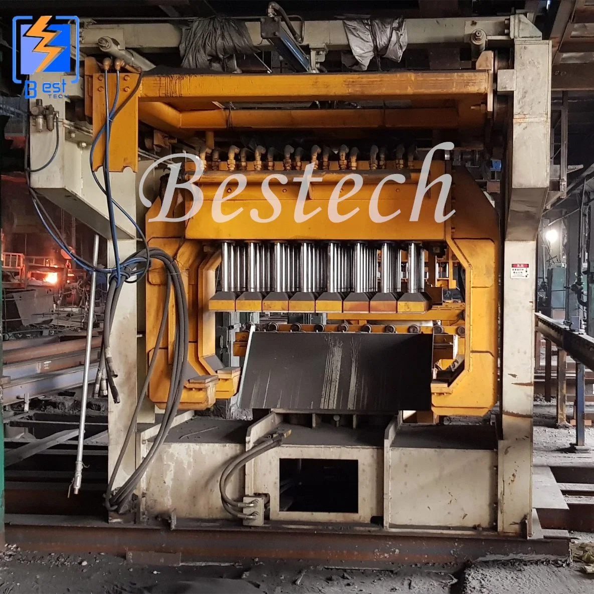 Foundry Automatic Axle Multi Piston High Pressure Hydraulic Molding Machine