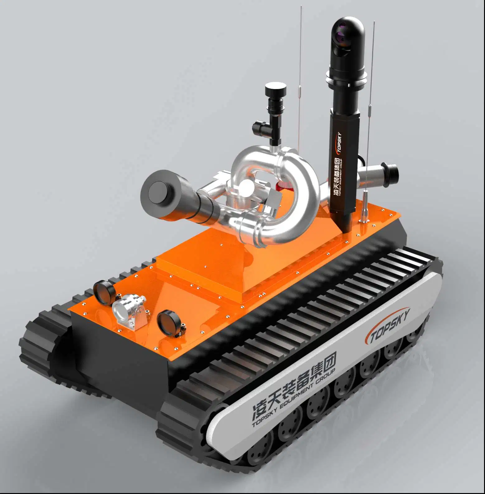 1000m Remote Control Distance Fire Fighting Robot with Good Quality