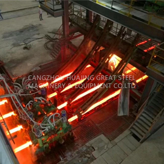 Steel Billet Casting Machine CCM Metal Metallurgy Machinery Fast Speed Easy Operation with Latest Technology Metal Billet Production Line